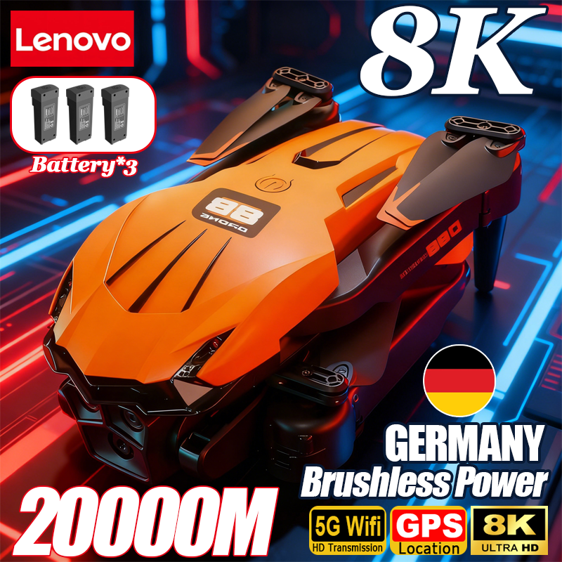 Drone Gimbal 2 Axis - Lenovo D88 Drone 8K Aerial HD