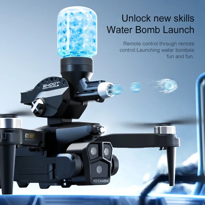 K11MAX Drone with Water Bombs  - مراجعة Drone Gimbal Mount وسعره