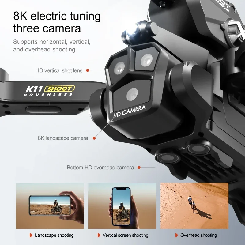 K11MAX Drone with Water Bombs  - مراجعة Drone Gimbal Mount وسعره