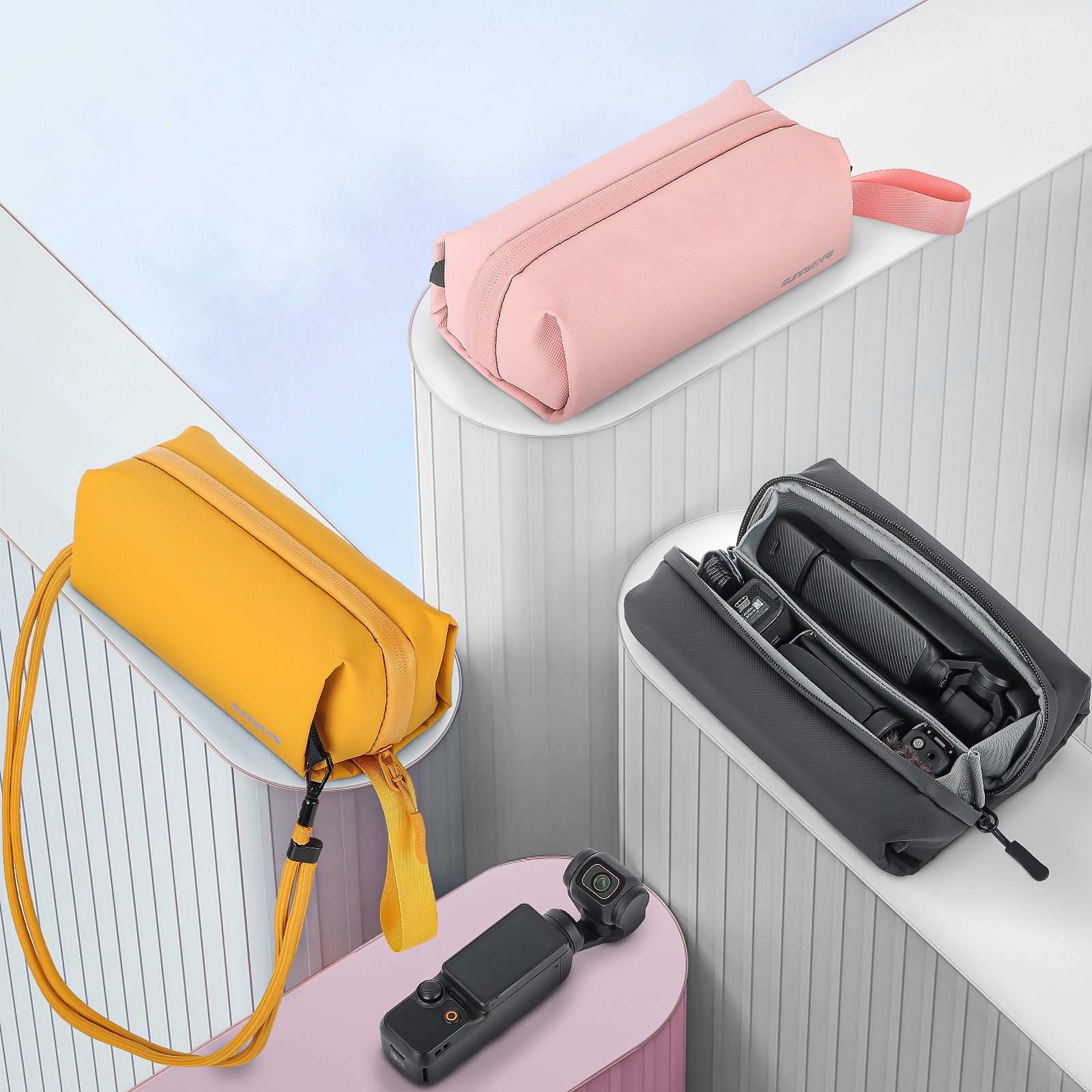 Simple And Orderly Storage For - مراجعة Drone Gimbal For Insta360 وسعره