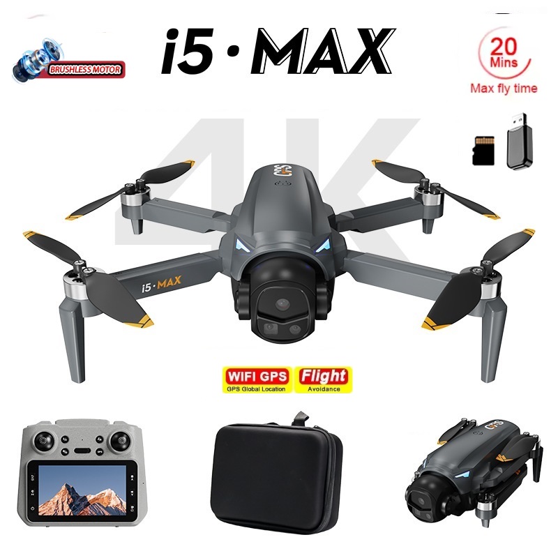 i5 MAX Drone Professional 4K H - مراجعة Drone Gimbal Mount وسعره