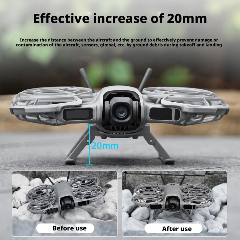 1pcs Folding Landing Gear For  - مراجعة Drone Gimbal Mount وسعره