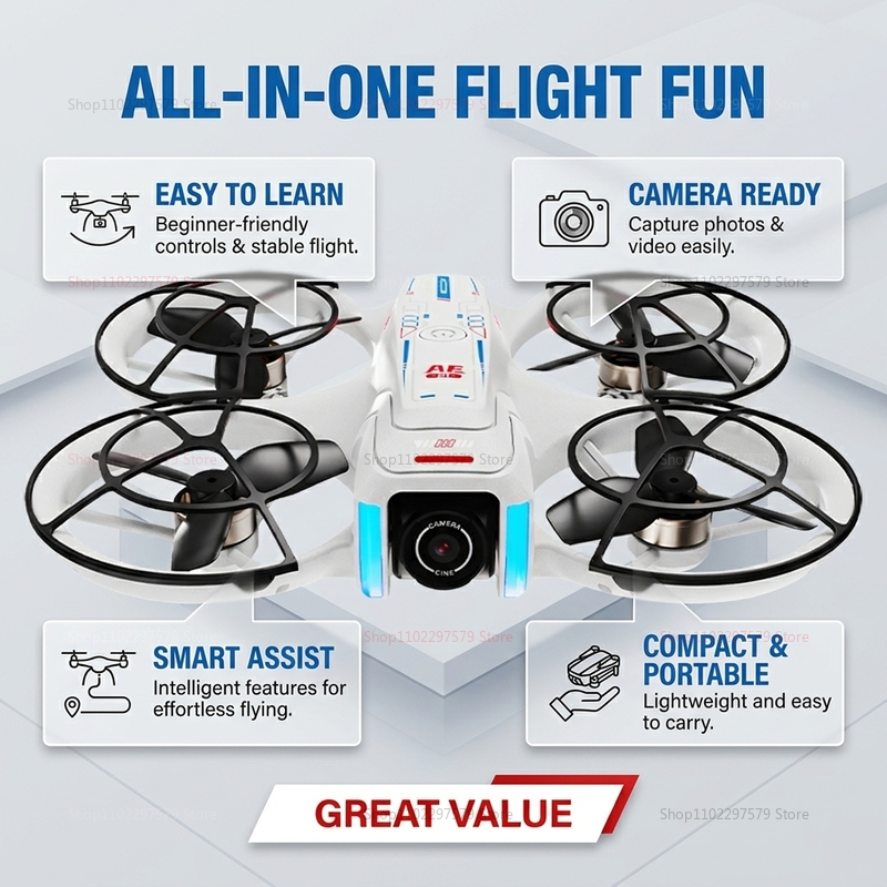 Introduction Drone GPS 8K Prof - مراجعة Drone Gimbal 2 Axis وسعره