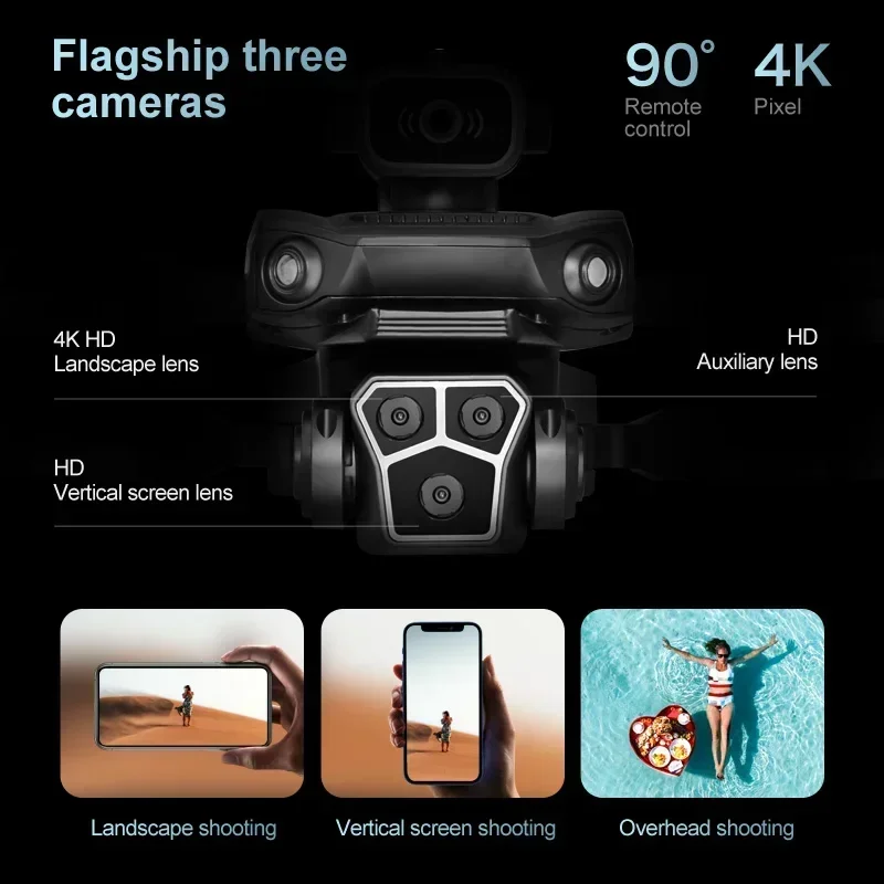 M1S Drone 8K Professional Trip - مراجعة Drone Gimbal 3 Axis وسعره