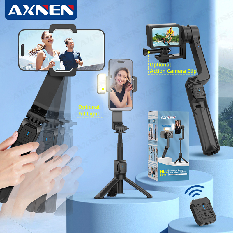 AXNEN HQ2-SE Smartphone Gimbal - مراجعة Drone Gimbal For Gopro وسعره