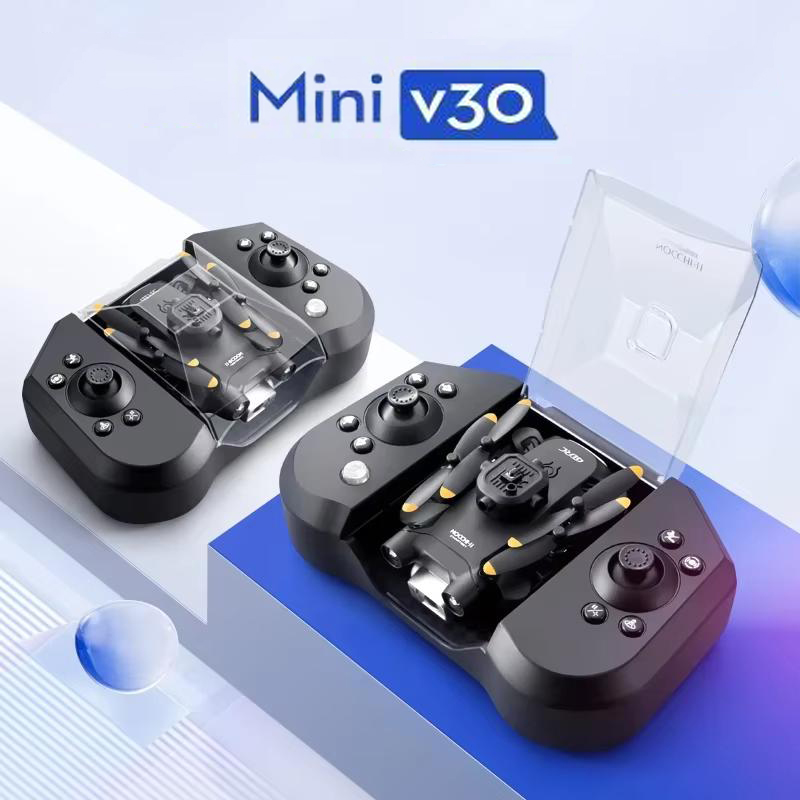 V30 Mini Drone 4DRC with Camer - مراجعة Drone Gimbal 3 Axis وسعره