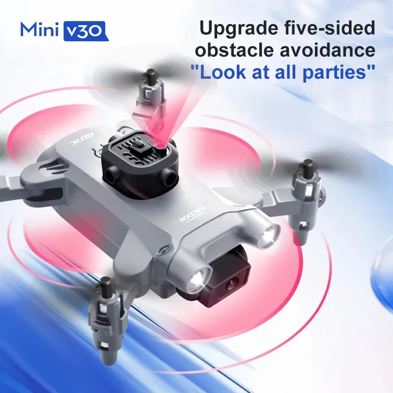 V30 Mini Drone 4DRC with Camer - مراجعة Drone Gimbal 3 Axis وسعره