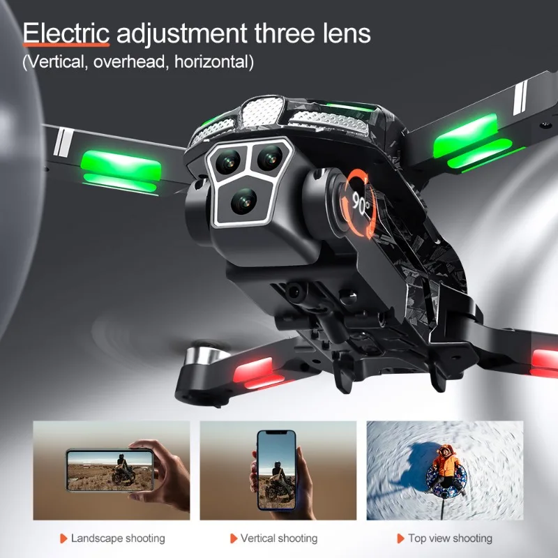 New V186 Pro Drone Professiona - مراجعة Drone Gimbal 2 Axis وسعره