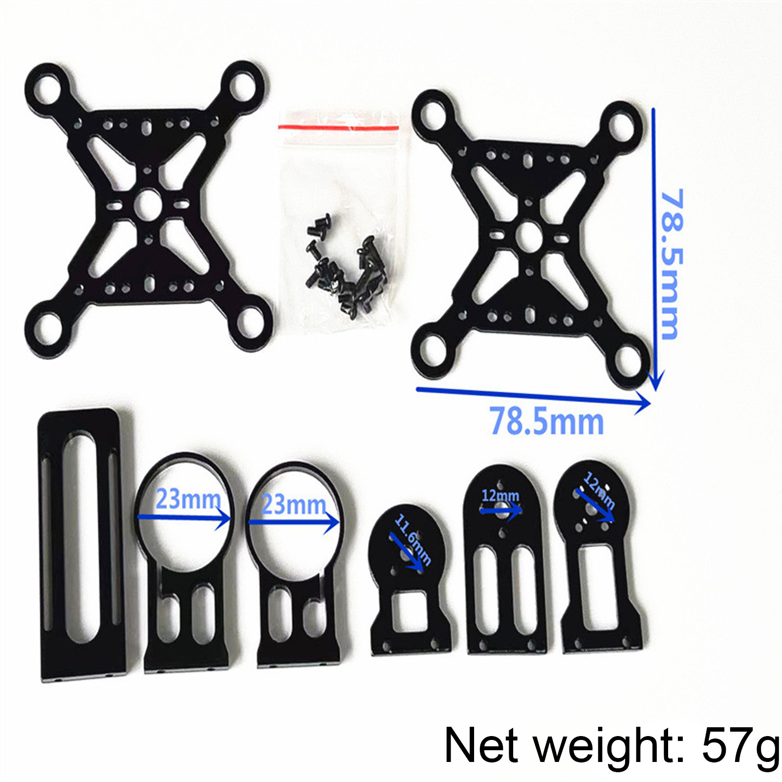ZuruKin 3-Axis Brushless Gimba - مراجعة Drone Gimbal For Gopro Hero وسعره