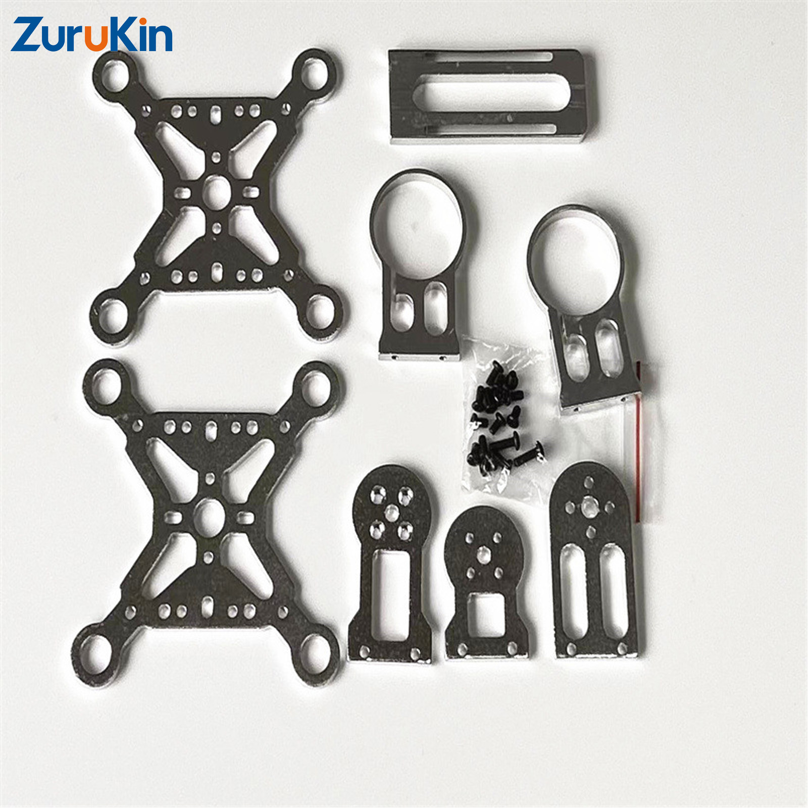 ZuruKin 3-Axis Brushless Gimba - مراجعة Drone Gimbal For Gopro Hero وسعره