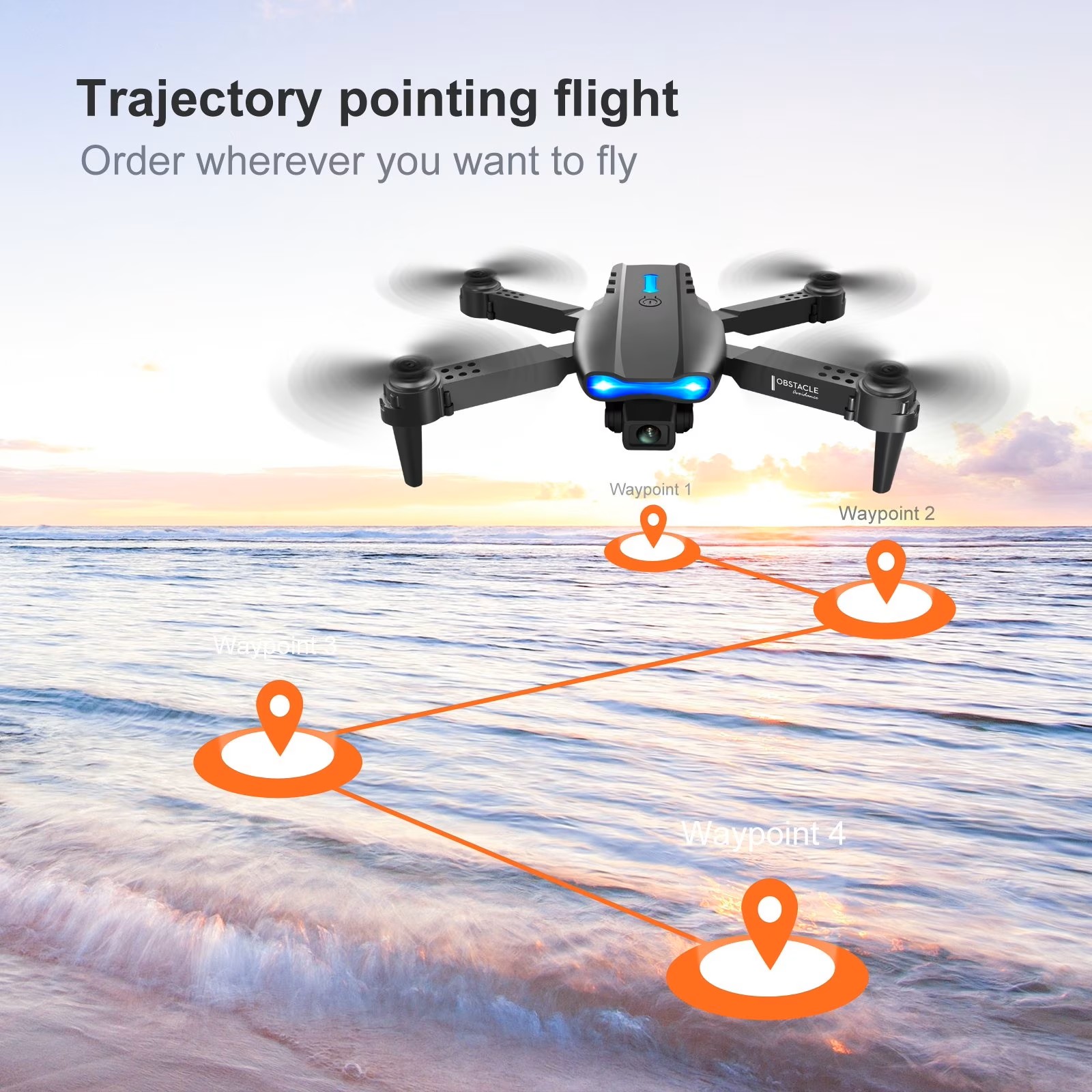 The 2026 upgraded E88 PRO MAX  - مراجعة Drone Gimbal Brushless وسعره