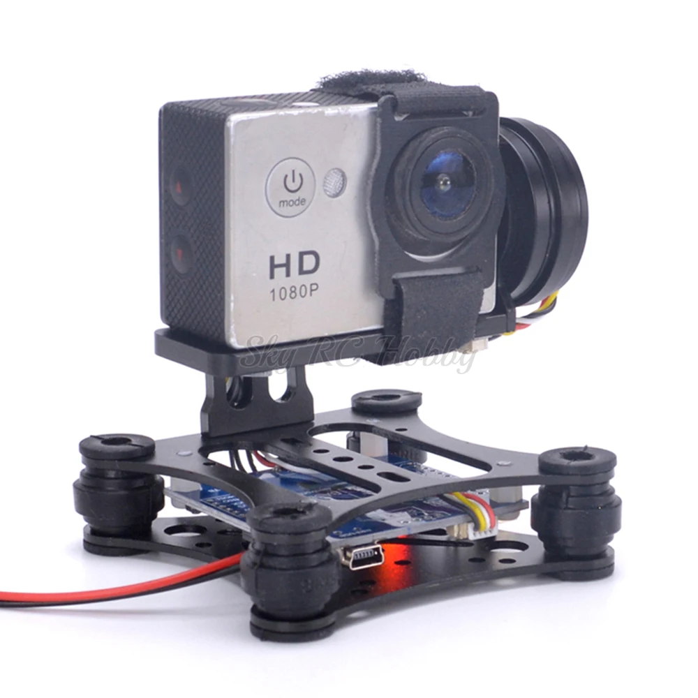 Lightweight 2-Axis / 3-Axis Br - مراجعة Drone Gimbal For Gopro Hero وسعره