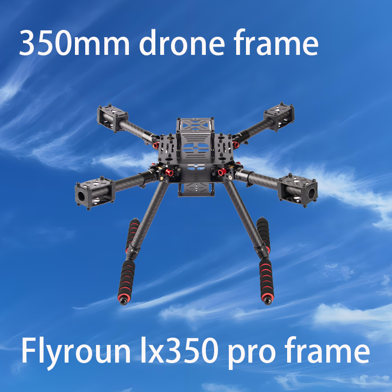 Flyroun LX350 PRO 350mm drone  - مراجعة Drone Gimbal For Mirrorless وسعره