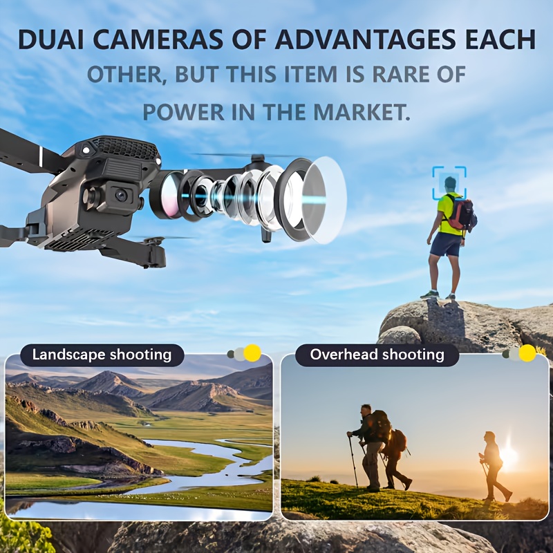 2026 New E88 MAX & E99 PRO Fol - مراجعة Drone Gimbal Brushless وسعره