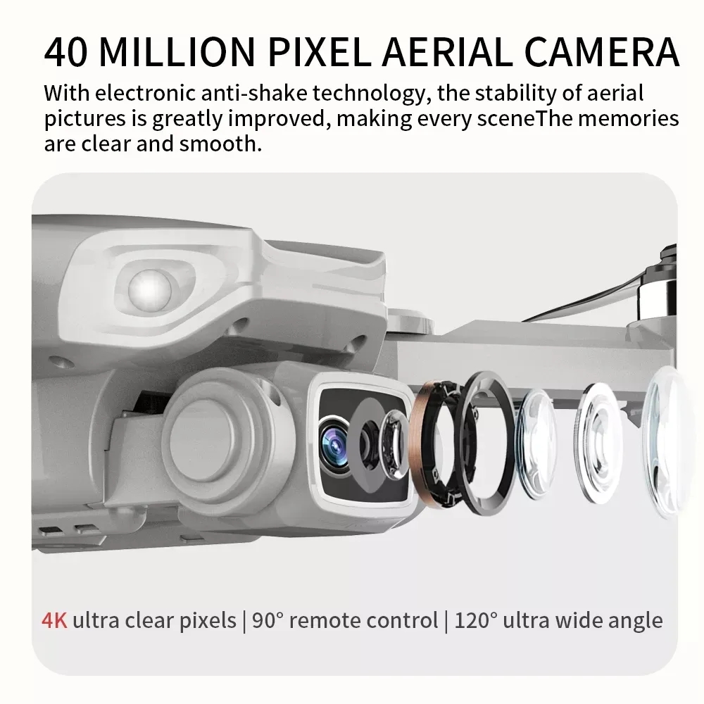 L900 Pro GPS Drone 4K Professi - مراجعة Drone Gimbal Brushless وسعره