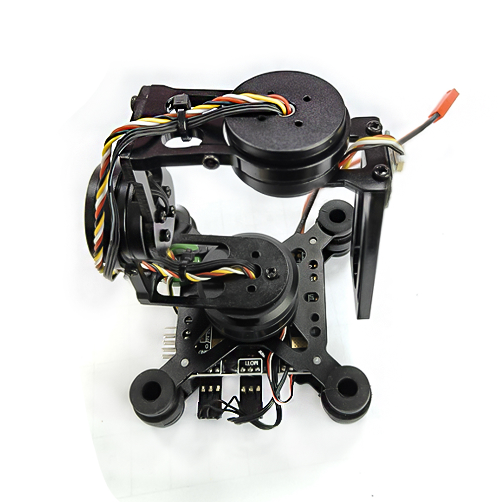 Brushless yuntai 2 Axis/ 3 Axi - مراجعة Drone Gimbal For Gopro وسعره