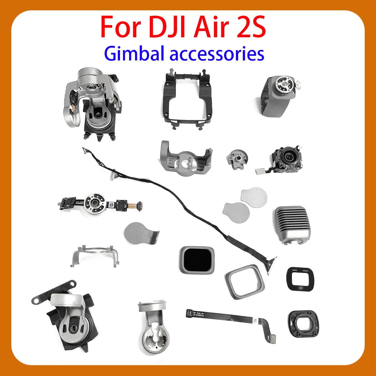 Original AIR 2S Drone Gimbal C - مراجعة Drone Gimbal Case وسعره