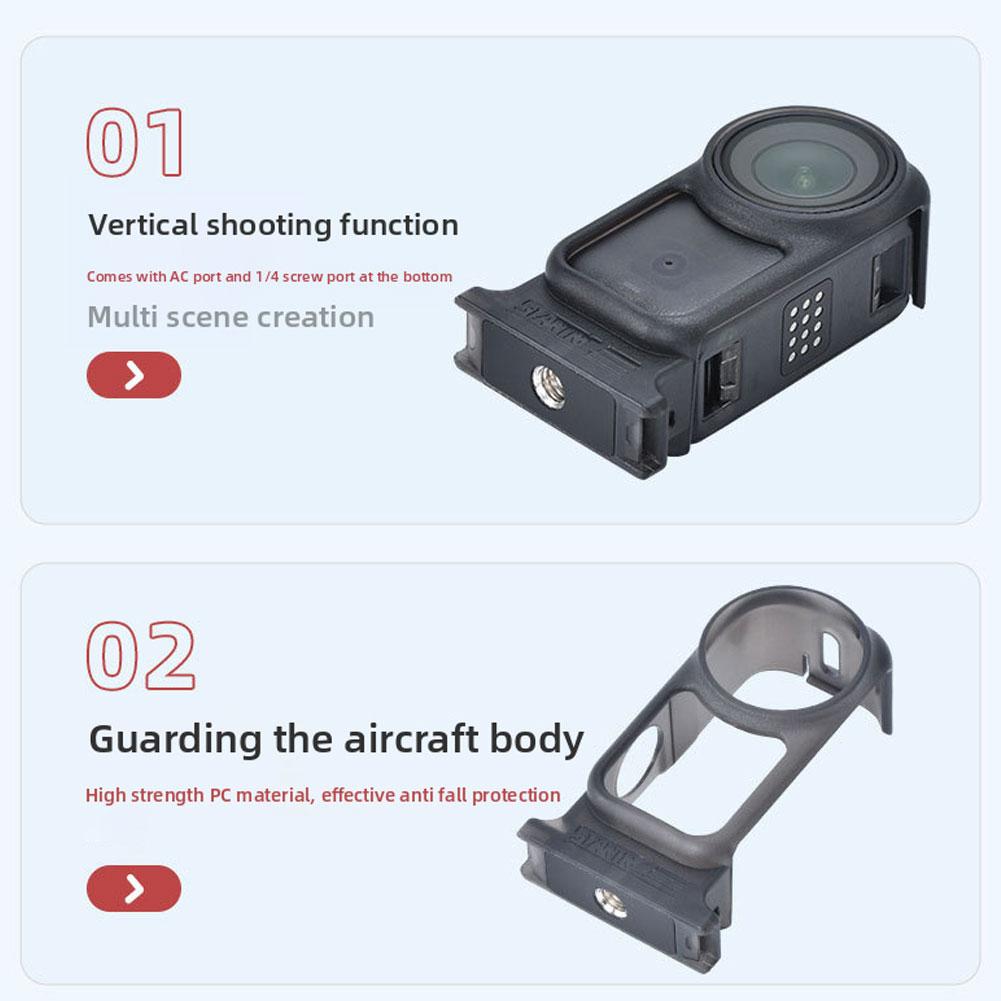 For DJI OSMO Nano Horizontal/V - مراجعة Drone Gimbal Case وسعره