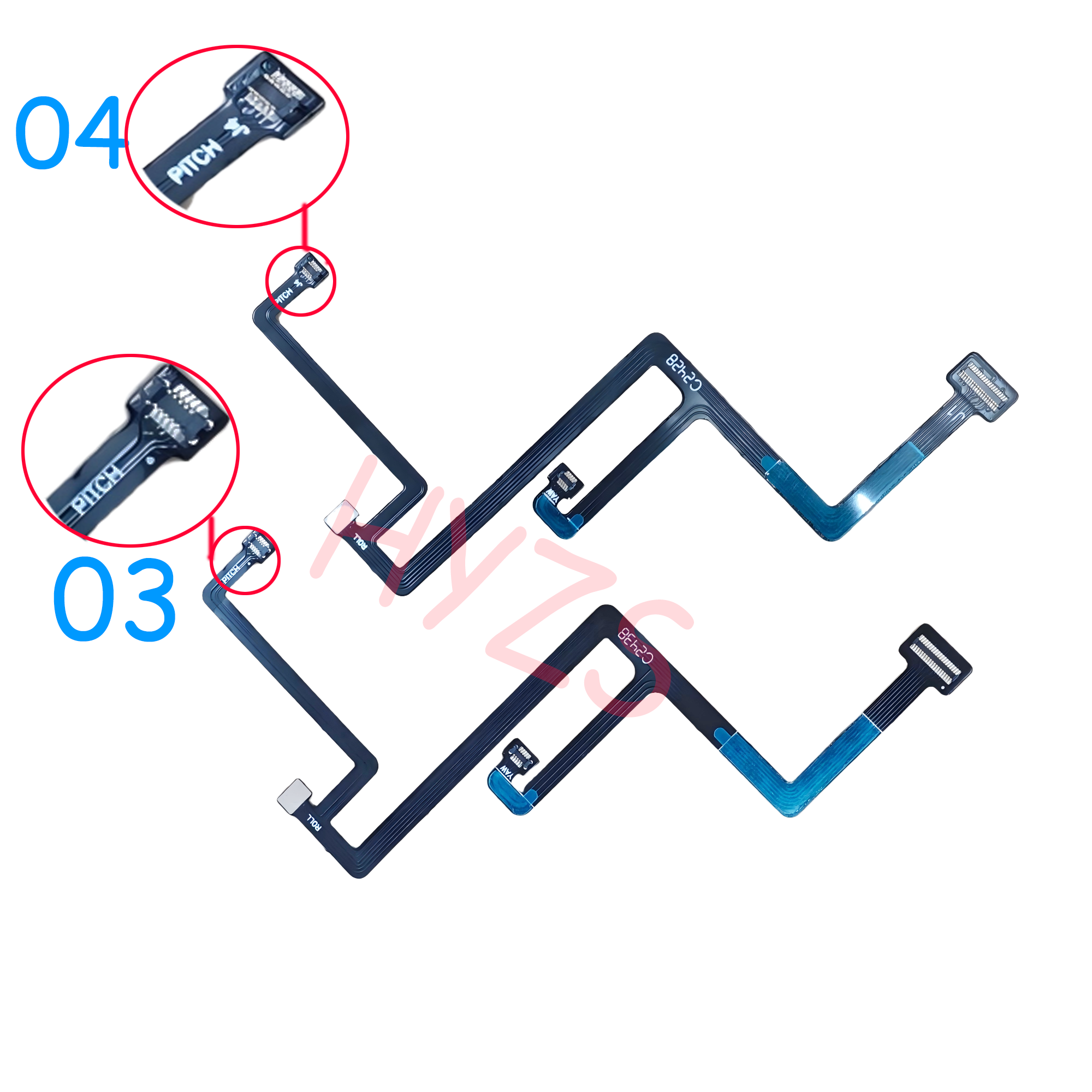 Hubsan Zino Pro/Pro Plus RC Dr - مراجعة Drone Gimbal Ribbon Cable وسعره