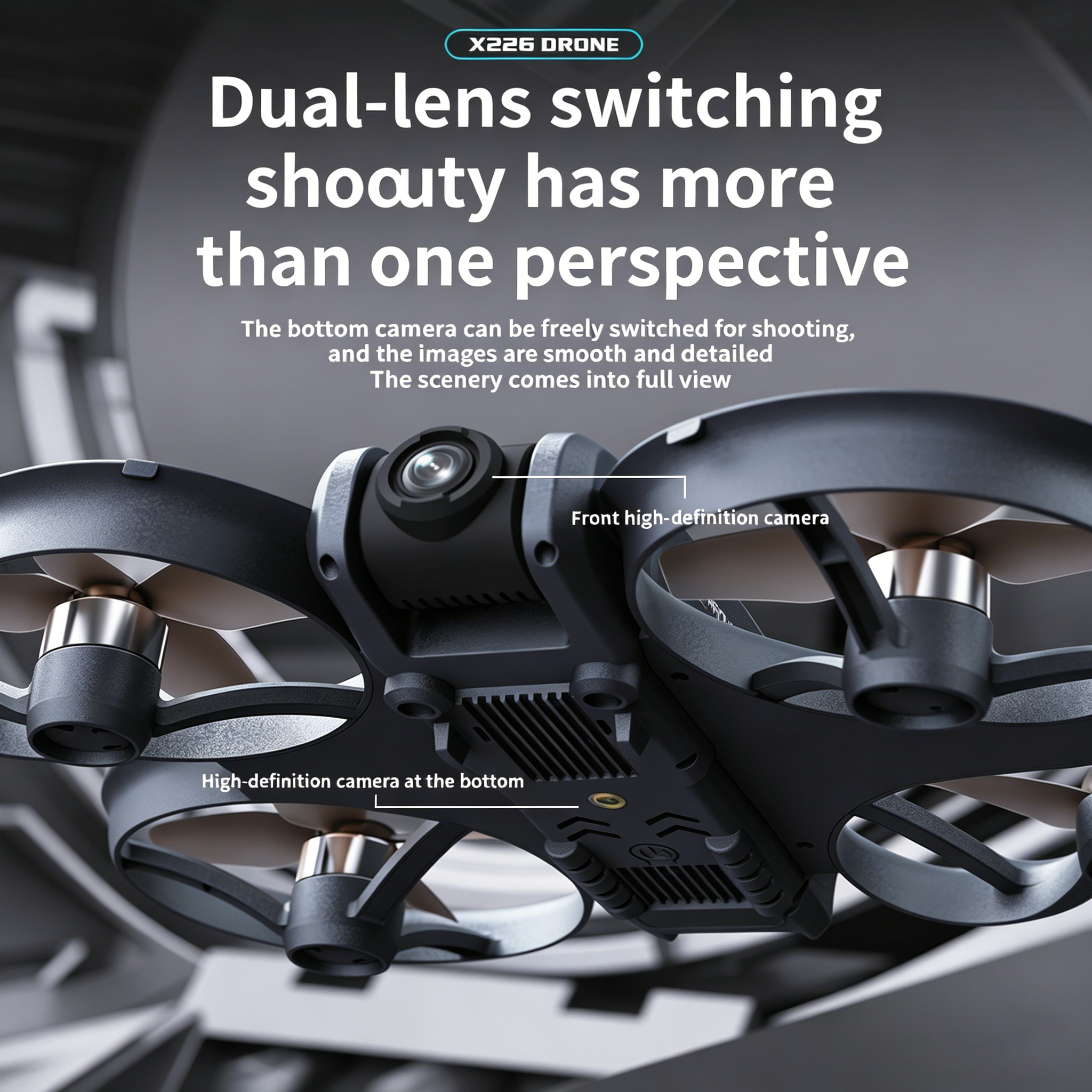NEW X226 RC Drone 2.4G 5G WIFI - مراجعة Drone Gimbal Brushless وسعره