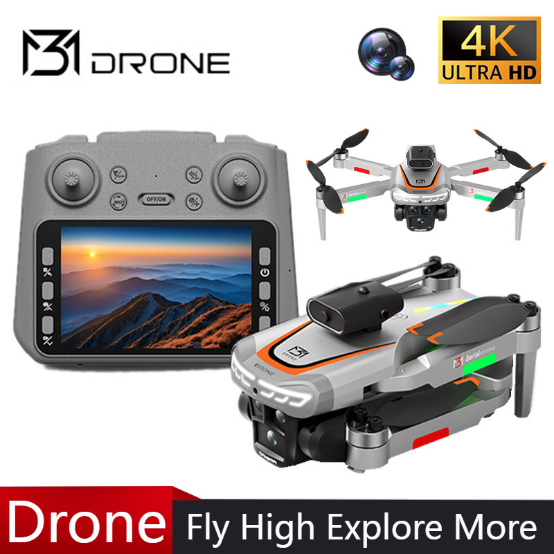 M3 Professional Drone 4K HD Ae - مراجعة Drone Gimbal 2 Axis وسعره