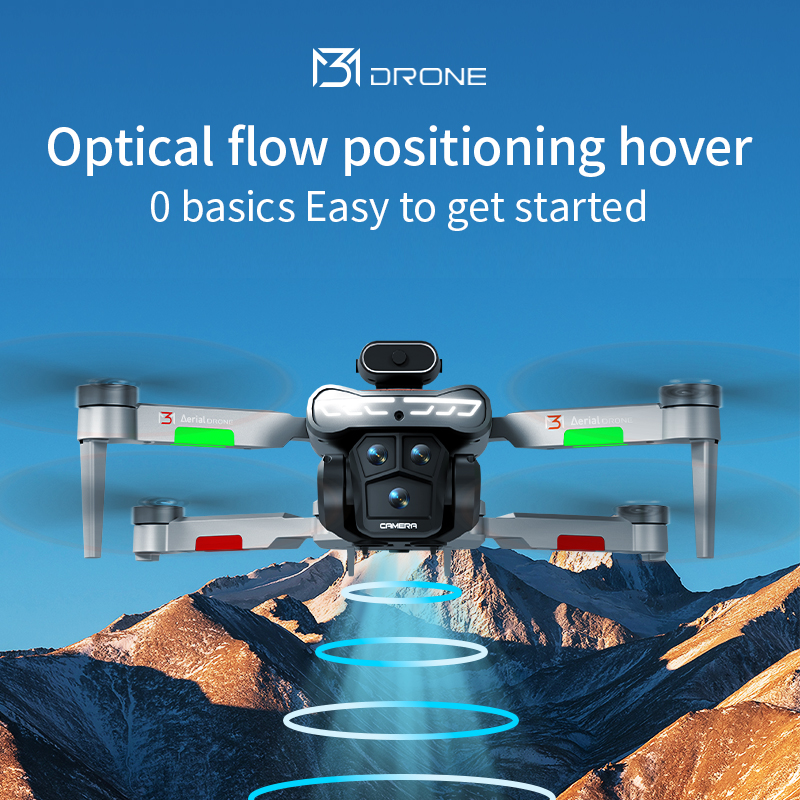 M3 Professional Drone 4K HD Ae - مراجعة Drone Gimbal 2 Axis وسعره