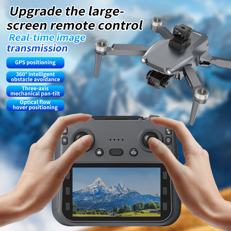 L600 MAX GPS Drone Professiona - مراجعة Drone Gimbal 3 Axis وسعره