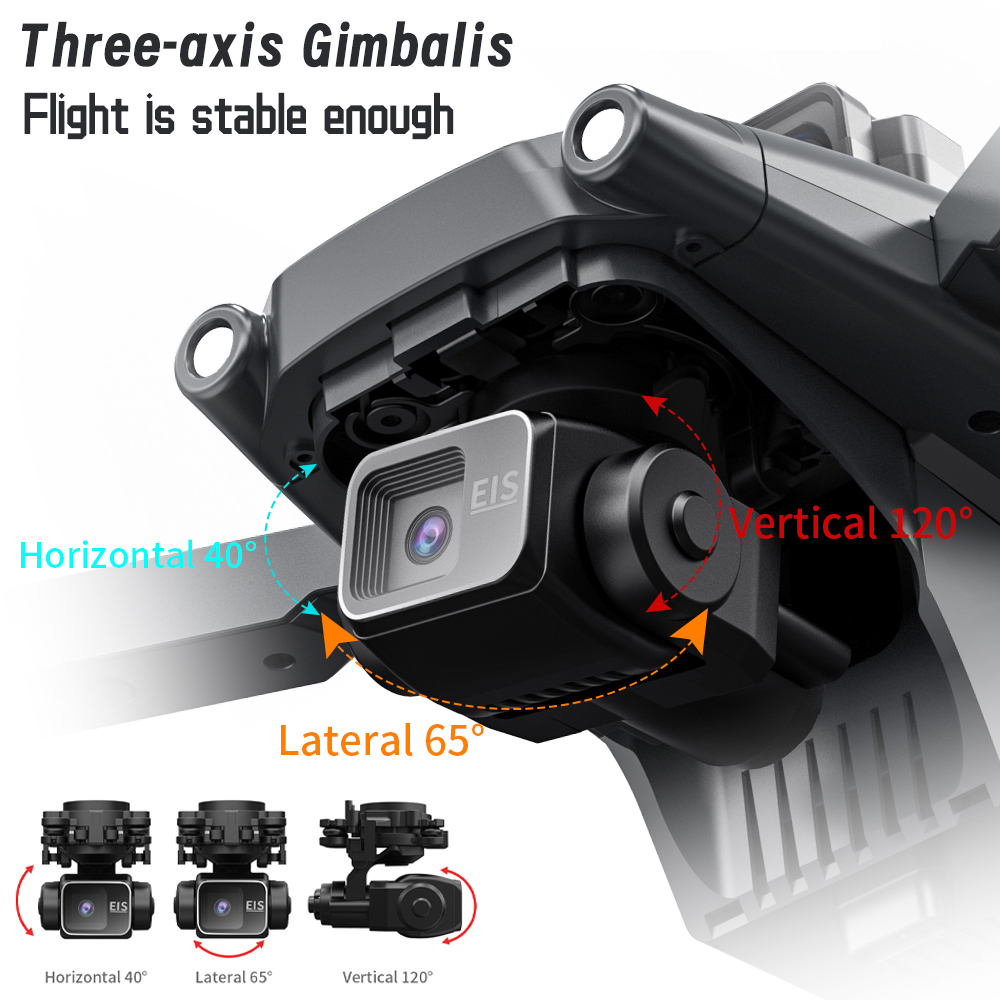L600 MAX GPS Drone Professiona - مراجعة Drone Gimbal 3 Axis وسعره