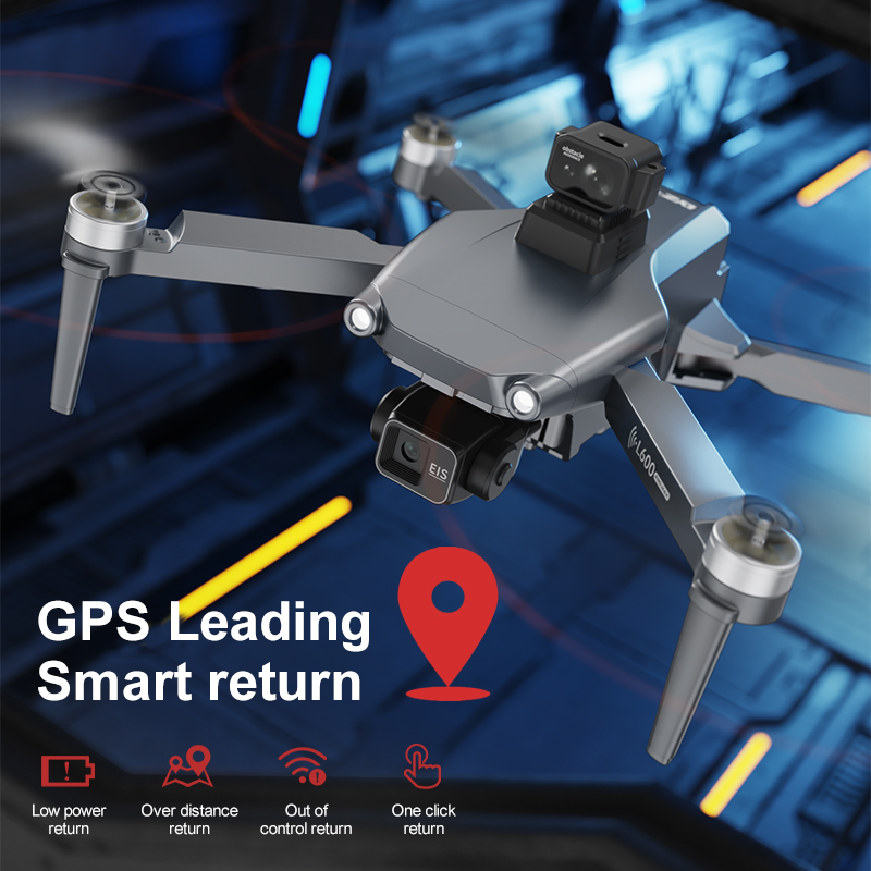 L600 MAX GPS Drone Professiona - مراجعة Drone Gimbal 3 Axis وسعره