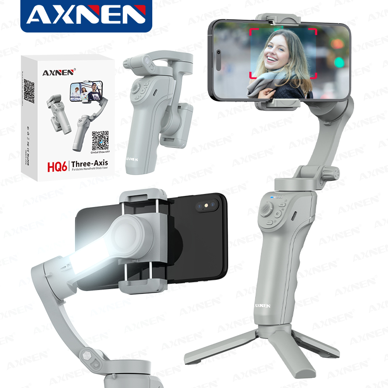 HQ6 3-Axis Gimbal Handheld Sta - مراجعة Drone Gimbal For Gopro وسعره