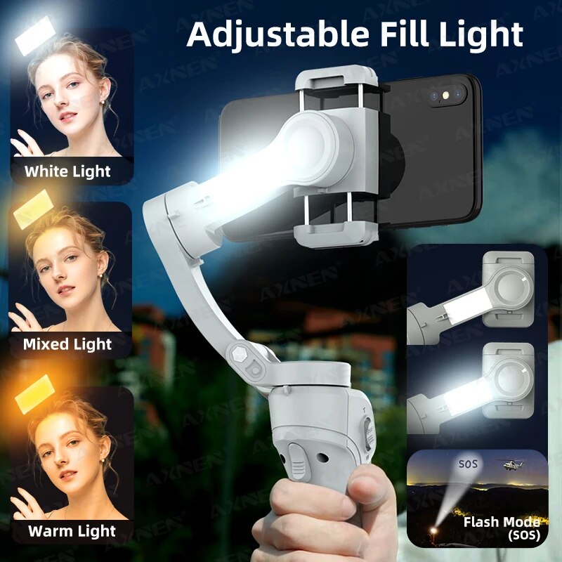HQ6 3-Axis Gimbal Handheld Sta - مراجعة Drone Gimbal For Gopro وسعره