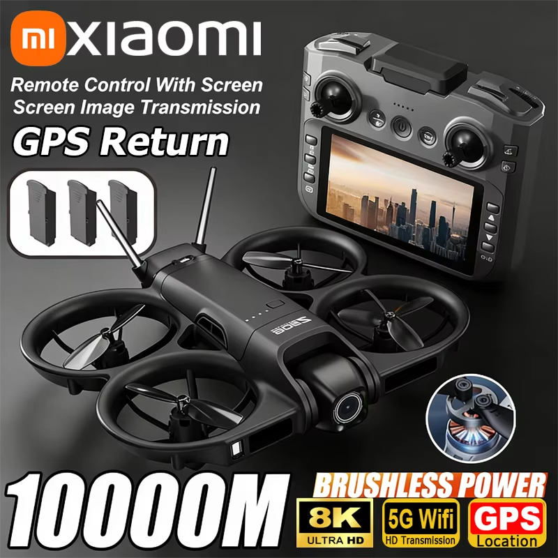 Xiaomi Z906 Drone 8K Aerial HD - مراجعة Drone Gimbal Brushless وسعره