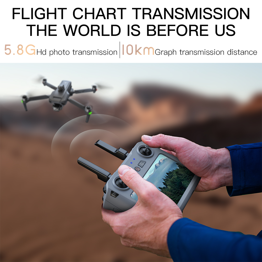 Teeggi SG909 MAX GPS Drone Wit - مراجعة Drone Gimbal 3 Axis وسعره