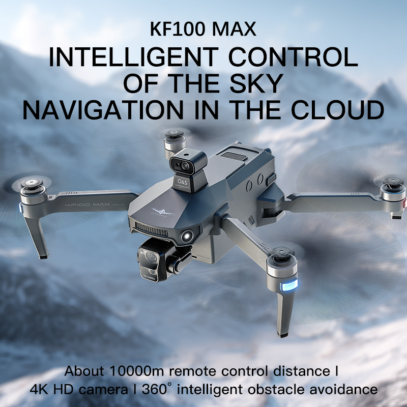 SJRC KF100 MAX 8K UHD Photo HD - مراجعة Drone Gimbal Case وسعره