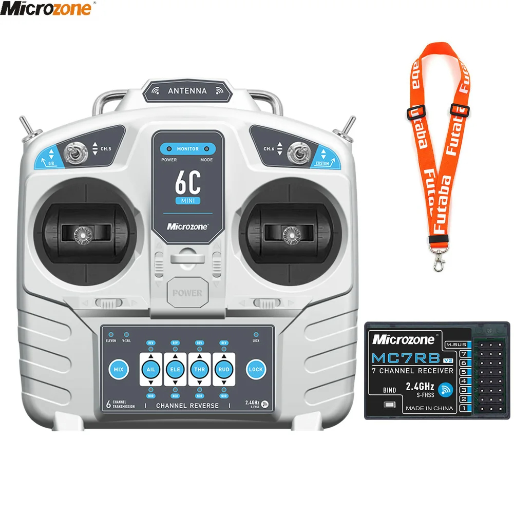 MicroZone MC6C Mini V2 2.4G 6C - مراجعة Drone Gimbal Controller وسعره