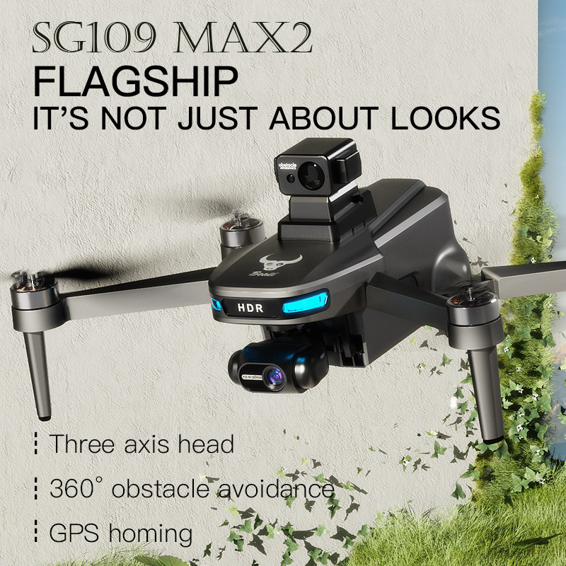SG109 MAX2 Professional FPV 8K - مراجعة Drone Gimbal 3 Axis وسعره