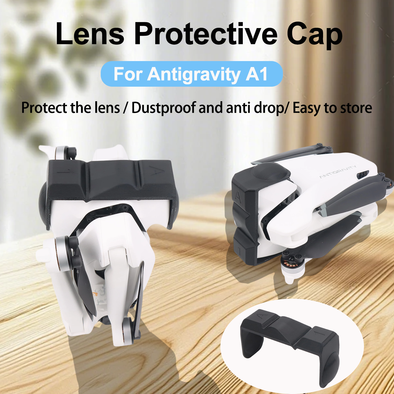 Lens Dustproof Cap For Insta36 - مراجعة Drone Gimbal For Insta360 وسعره