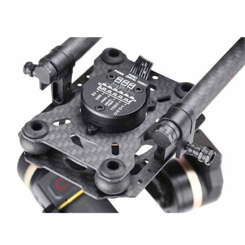 Tarot 3D V Metal 3 axis PTZ Gi - مراجعة Drone Gimbal For Gopro Hero وسعره
