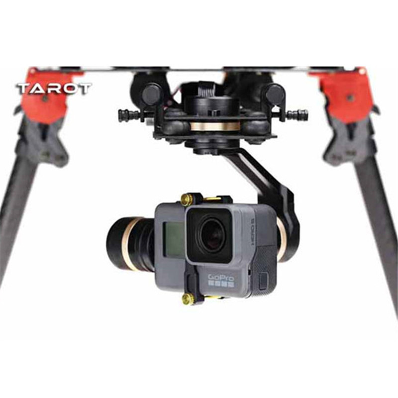 Tarot 3D V Metal 3 axis PTZ Gi - مراجعة Drone Gimbal For Gopro Hero وسعره