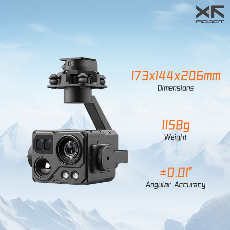 Z-9B AI 3-Axis Pod Target trac - مراجعة Drone Gimbal 3 Axis وسعره