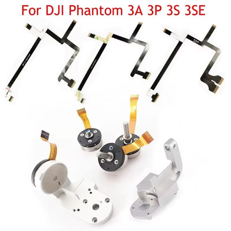For DJI Phantom 3A 3P 3S 3SE D - مراجعة Drone Gimbal Ribbon Cable وسعره