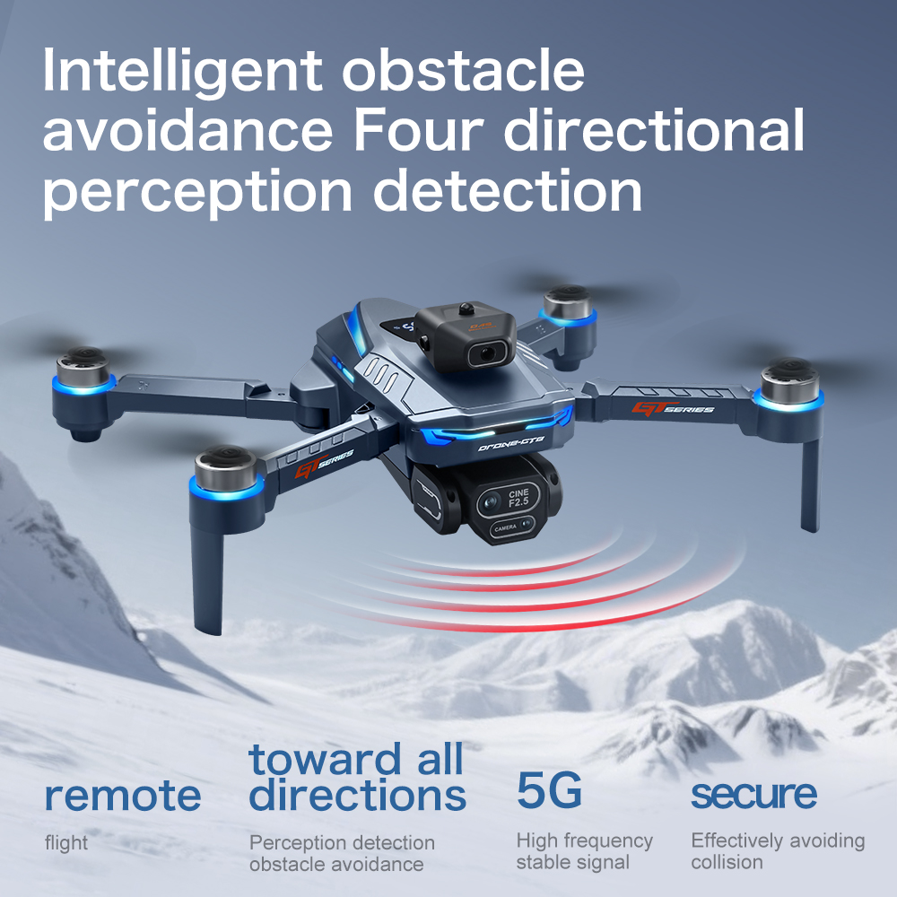 2026 New GT8 Drone GPS 8K Prof - مراجعة Drone Gimbal 2 Axis وسعره