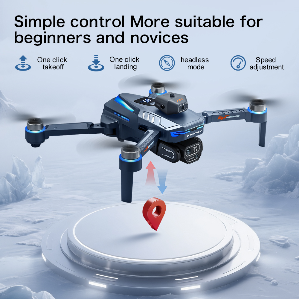 2026 New GT8 Drone GPS 8K Prof - مراجعة Drone Gimbal 2 Axis وسعره