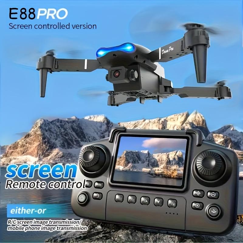 E88PRO Screen Controlled Versi - مراجعة Drone Gimbal Brushless وسعره