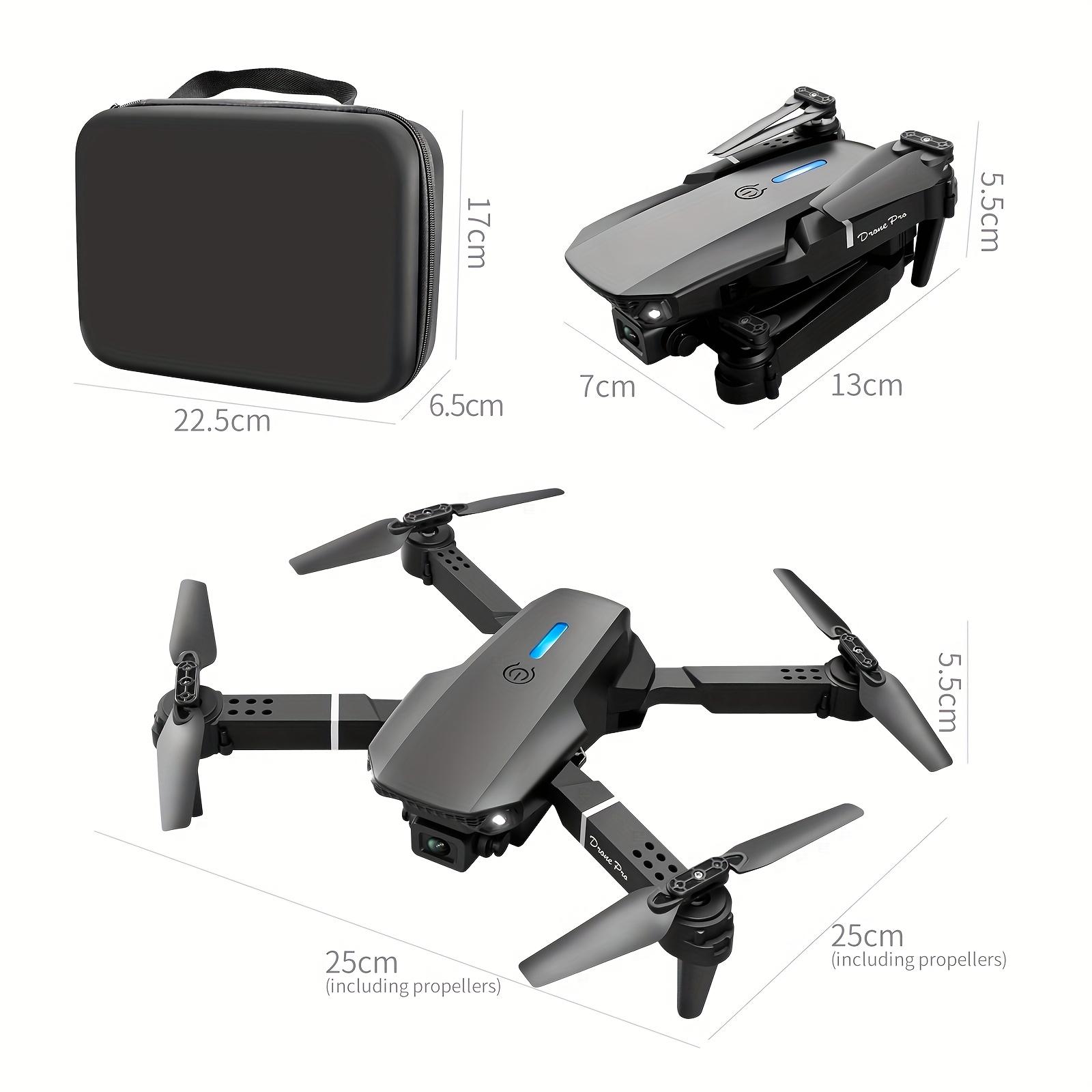 E88PRO Screen Controlled Versi - مراجعة Drone Gimbal Brushless وسعره