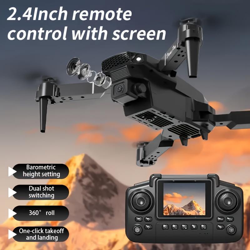 E88PRO Screen Controlled Versi - مراجعة Drone Gimbal Brushless وسعره