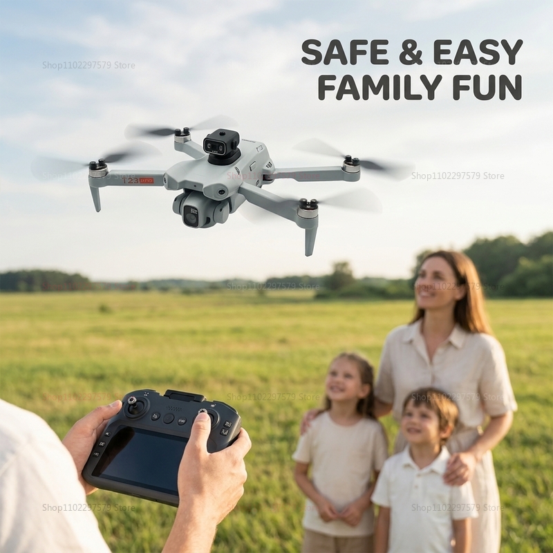2026 New T33 RC Drone 8K Camer - مراجعة Drone Gimbal 3 Axis وسعره