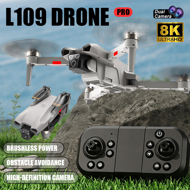 NEW Hot L017 Pro Drone Brushle - مراجعة Drone Gimbal 2 Axis وسعره