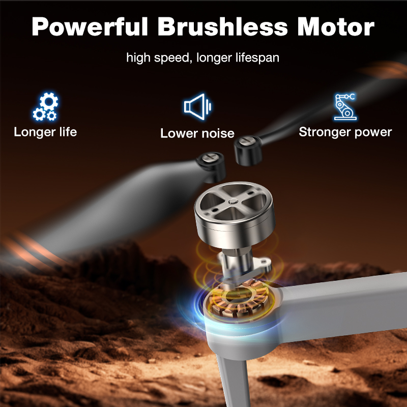 NEW Hot L017 Pro Drone Brushle - مراجعة Drone Gimbal 2 Axis وسعره