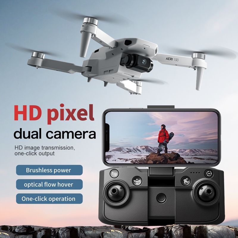 AERI 100 Drone VR Professional - مراجعة Drone Gimbal 2 Axis وسعره